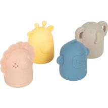 Small Foot Silikon Badespielzeug Set 4-teilig