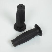 Paire De Poignée Vintage Caoutchouc Noir Vparts Modèle Bullit