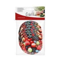 Twist-off Deckel Beeren – 10,60 cm x 10,10 cm x 6,30 cm – 8,2 cm Durchmesser – 0,083 kg – Vorratsbehälter für Lebensmittel