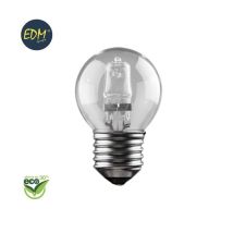 Kugelhalogenlampe Eco E27 42w (entspricht 60w) Klares Erodieren