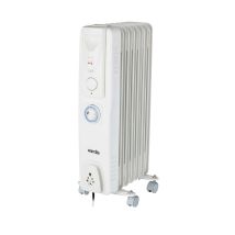 Warmlite – 1500W Oil Filled Radiator – 7 Fins – 3 Heat Settings – Programmable Timer – Overheat Protection