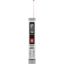 Prexiso – Laser-Entfernungsmesser 0,5 m – 15 m – Messgenauigkeit +/- 3 mm – Einfaches Messen mit Clip