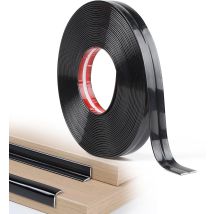 2cm X 10m Adhesive Decorative Flexible Wall Molding, Corner Molding For Doors, Windows, Baseboards, Ceilings, Cabinets, Table Edge Protection, Glossy 