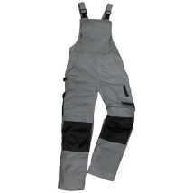 Excess Arbeitslatzhose Champ, Gr. 60 Grau/schwarz