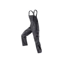 Kubler – Tuta Pulsschlag Antracite/Nero, Taglia 48 – 65% poliestere, 35% cotone – Due tasche laterali, tasche in CORDURA