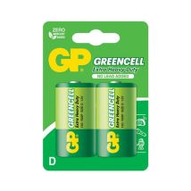 Batteria Greencell 1,5v R20 D 2 Pezzi - Gp13g-u2