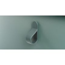 Centrocom - Pomo Zamak Modelo Belt 22x63 1 Agujero Acabados Disponibles Acabado Rojo