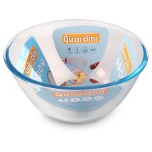 Ciotola in vetro borosilicato 2,1 litri – 21 cm – Resistente a temperature da -40°C a +300°C – Lavabile in lavastoviglie – Guardini