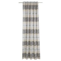 Deko Trends - Kimono 6236751 97 Con Passanti, Tessuto, 245,0 X 146,0 X 245,0 Cm, Grigio/grigio Medio/natura