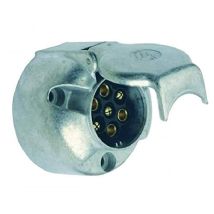 Base Hembra De Metal Con 7 Bornes