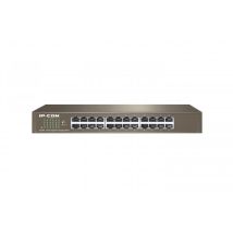 Switch Ethernet Gigabit 24 Porte Unmanaged - ICIP-G1024D - 2000 Mbps - Rack 1U - Design senza ventole