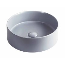 Mosavit Naya Lavabo Encimera Cerámico Satinado Gris Claro - Ref: Msv-nayagc