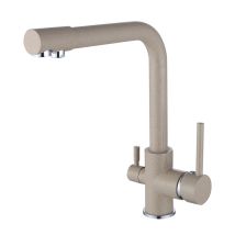 Petites Ecrevisses - Küchenarmatur 3 Wege Wasserhahn Küche Mischbatterie Trinkwasserhahn Spültischarmatur Beige