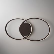 Plafoniera Cromo Led 67x30 Cm 45w