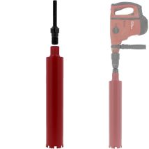 Corona Diamantata Ø 83 Mm Con Adattatore Per Trapano E Perforatore Sds-max