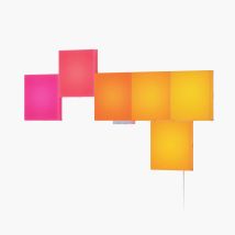 Nanoleaf Blocks Squares Smarter Kit - Panneaux Muraux À Del Couleur À Intensité Variable Pour Jeux Et Décoration D'Intérieur Wif
