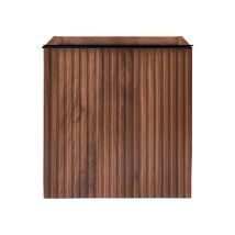 Belvit Waschtischunterschrank 40x50x22,3cm Mdf Nussbaum Türanschlag Rechts