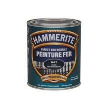 Peinture Fer Satin Noir 0l25 - Hammerite