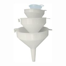 Set di 4 imbuti in PE – 50mm, 75mm, 100mm, 120mm – Alta qualità – Reilang