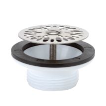 Pvc-waschbeckenablauf Mit Edelstahlgitter Ø55