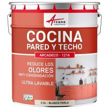 Pintura Lavable Para Cocina: Para Paredes Y Techos De Cocina - Arcadeco - 1216