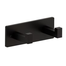 Patère double noir mat – Matières – Fixation patère – BELTRÁN