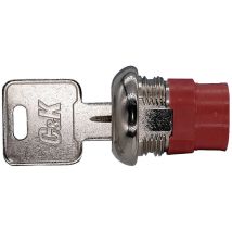 C&k Switches - Y201132c201nq Interruttore A Chiave 125 V 4 A 2 X On / On 2 X 90 ° 1 Pz.