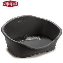 Regalos Miguel – Lettino per cani Sleeper Grigio – 56,5x42x24,2 cm – Plastica, Antiscivolo, Facile da Pulire