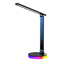 Lampada Da Scrivania Bruno Black Led Rgb Da 5 W