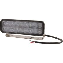 Lampada Da Lavoro A Led, Rettangolare, 54w 3960 Lm 10/30v Luce Diffusa 18 Led Kramp La10049