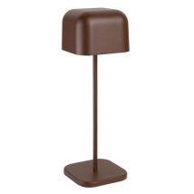 Lampe De Table Avec Abat-jour Carré Lucca Marron 300mm - Ref Hz213 - Olympia