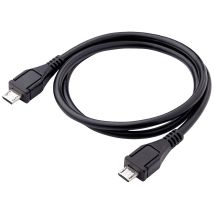 Akyga - Usb-kabel Usb-micro-b Stecker, Usb-micro-b Stecker 0.60 M Schwarz Ak-usb-17
