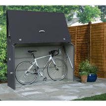 Trimetals - Metall Gerätebox Fahrradgarage Sesame Anthrazit 76x185x139 Cm