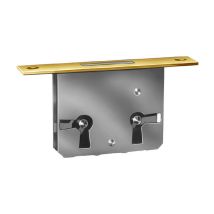 Meroni - Cerradura Mueble Embutir 32/30 Con Llave , Cerradura Para Muebles Y Cajones M32para Embutirmedidas Entrada Hasta La Llave 30mmapertura 