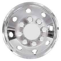 Radkappen-set Kugelform 41 Cm Chrom Carpoint