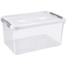 Curver 243819 Kunststoffbox Handy+ Geschlossen, Stapelbar (b X H X T) 400 X 290 X 600 Mm Transparen