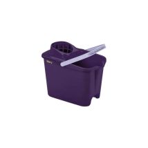 Rechteckiger Eimer 14l + Schleuder Lila