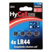 Hycell - Knopfzelle Lr 44 1.5 V 4 St. 140 Mah Alkali-mangan Ag13