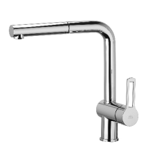 Paffoni - Spültischmischer Mit Ausziehbarer Brause – Linie Ringo, Chrom
