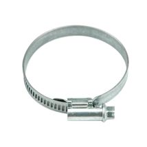 Morsetto filettato 110-130 mm – Acciaio zincato – Fissaggio tubi e linee in gomma – Garanzia 3 anni
