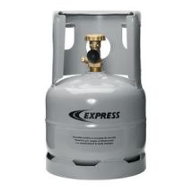 Guilbert Express – Gasflasche nachfüllbar 1,6 kg – Leergewicht 4,5 kg – Kompatibel mit mehreren Brennertypen