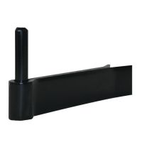 Torbel Bisagra A Enterrar Negro Acero Doble Chapa 40x5x120 Mm
