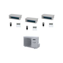 Aermec Climatizzatore Trial Split Canalizzato Mpg/d 9+9+12 Con Mpg630 R-32 Inverter Comando Incluso Classe A++