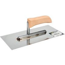 Truelle À Enduire En Acier Inoxydable 270 X 130 Mm, Base En Aluminium 06701 Vorel