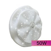 Plafoniera Led Da Soffitto Moderna 50w Effetto Cielo Stellato Btl-608