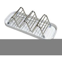 Stainless Steel Soap Dish, Self Draining Holder, With Removable Tray For Easy Cleaning, Rust Resistant Modern Design, Bathroom Kitchen Counter 