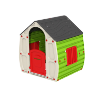 Casetta Casina Resina Per Bambini Cm.102x90x109h Arredo Gioco Giardino - Salone