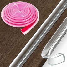 Protezione Per Bambini In Silicone Al 100% Per Tavolo E Mobili, Protezione Per Angoli Del Tavolo Preadesiva 2m Per Bambini, Protezione Per Bordi Del 