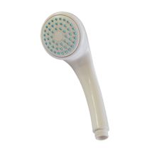 Mango de ducha blanco 9 cm – 1 posición – Plástico