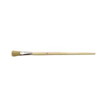 Gebol Pinselset flach Gr. 4 mit heller Chinaborste – Breite 4mm